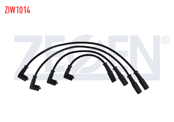 ZEGEN ZIW1014 | Buji Kablosu Takım Fiat Palio 1.2İ 8V (188A4000) 1996-2005 / Albea 1.2 8V (188A4000) 2003-2007 | 1 Adet
