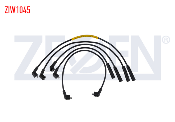 ZEGEN ZIW1045 | Buji Kablosu Takım Bobin Kablolu Kia Prıde (Da) 1.1 16V (B1) 1990-1999 / Kia Prıde (Da) 1.3 16V (B3) 1990-1999 | 1 Adet