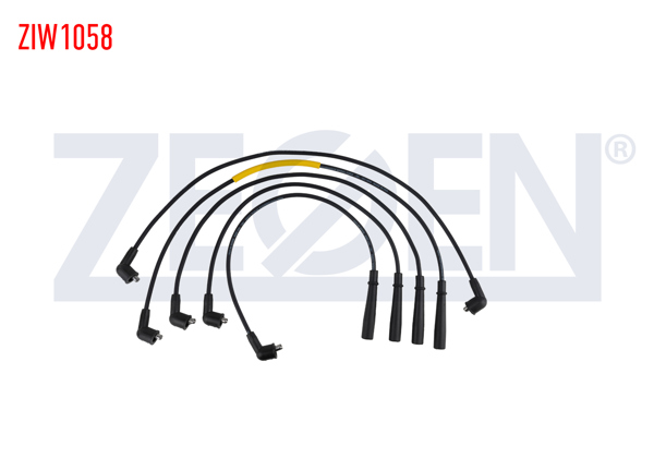 ZEGEN ZIW1058 | Buji Kablosu Takım Bobin Kablolu Mazda 626 III (Gd) 1.8İ 12V (F8) 1987-1992 / 626 III (Gd) 2.0İ 12V (Fe) 1987-1992 | 1 Adet