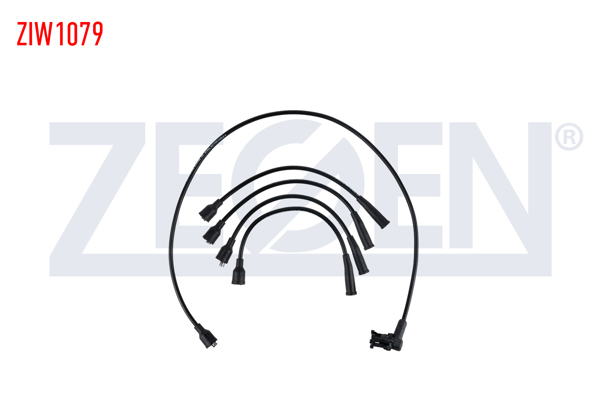 ZEGEN ZIW1079 | Buji Kablosu Takım Bobin Kablolu Renault R9 (L42) 1.4 8V 1985-2000 / R9 (L42) 1.6 8V 1985-2000 / R11 (B / C37) 1.4 8V 1983-1995 / R11 (B / C37) 1.6 8V 1983-1995 | 1 Adet