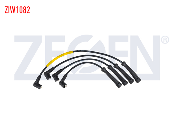 ZEGEN ZIW1082 | Buji Kablosu Takım Renault Megane I (Ba0 / 1) 1.6İ 8V (K7m) 1996-2003 / R19 1.6 8V (K7m) 1988-2000 | 1 Adet