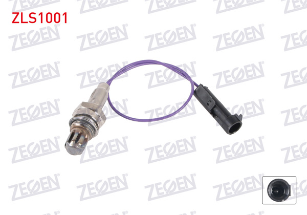ZEGEN ZLS1001 | Lambda (Oksijen) Sensörü 370 mm Opel Astra F 1.4İ-1.6İ (X14xe-X16xel) 91-98 / Corsa B 1.2İ-1.4İ-1.6İ (12Nz-C14nz-X14sz-X16xe) 93-00 / Hyundai Accent I 1.3İ-1.5İ (G4ch-G4eh-G4fk-G4ek) 94-00