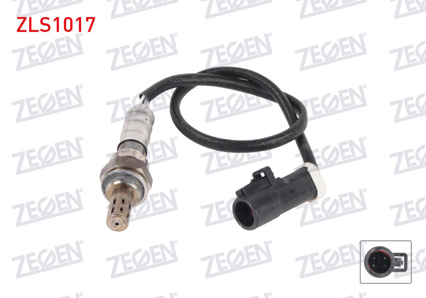 ZEGEN ZLS1017 | Lambda (Oksijen) Sensörü 460 mm Ford Fiesta V-VI 1.25İ-1.4İ 16V-1.6İ 16V (Fuja-Fujb-Fxja-Fxjb-Fyja-Fyjb)-(Stja-Stjb-Stjc-Stjd-Rtja-Rtjb-Spja-Spjc-Spje-Hxja-Hxjb-Hxje) 01-12 / Fusion 1.6İ 02-10