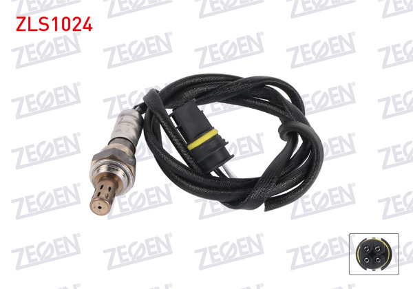 ZEGEN ZLS1024 | Lambda (Oksijen) Sensörü 1200 mm Mercedes C Serisi (W202) C 180-C 200 (M 111.921-M 111.941-M 111.945) 1993-2000 / CLK (C208) 200-230 (M 111.945-M 111.975) 1997-2002