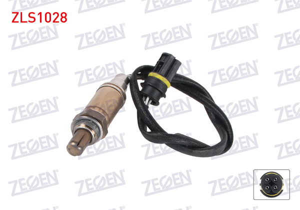ZEGEN ZLS1028 | Lambda (Oksijen) Sensörü 560 mm Mercedes E Serisi (W124) E 320 (M 104.992) 1993-1995 / E Serisi (W210) E 280-E 320 (M 104.945) 1995-2002