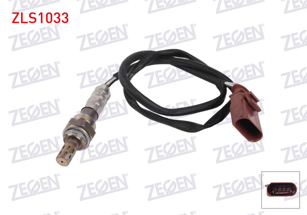 ZEGEN ZLS1033 | Lambda (Oksijen) Sensörü 600 mm Honda Civic VII 1.4İ-1.6İ (D14z6-D14z5-D16v1-D16w7) 2000-2006 / Subaru Impreza 1.5 (El15) 2008 -