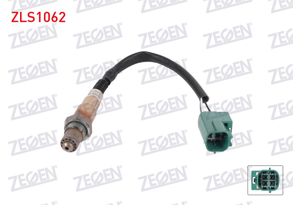 ZEGEN ZLS1062 | Lambda (Oksijen) Sensörü 300 mm Clio III 1.4İ 16V (K4j 780) 2005-2012 / Nissan Micra 1.2İ 16V-1.4İ 16V (Cg12de-Cr12de-Cr14de) 2003-2010 / Note 1.4İ 16V (Cr14de) 2006-2013