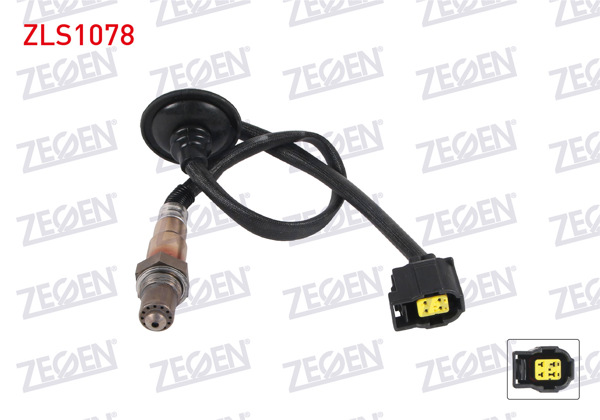 ZEGEN ZLS1078 | Lambda (Oksijen) Sensörü 500 mm Mercedes S Serisi (W221) S 350-S 500 (M 272.965-273.961) 2005-2013 / (W220) S 350 (M 112.972) 1998-2005 / M Serisi (W164) Ml 350-Ml 500 (M 272.967-273.963) 2005-2011