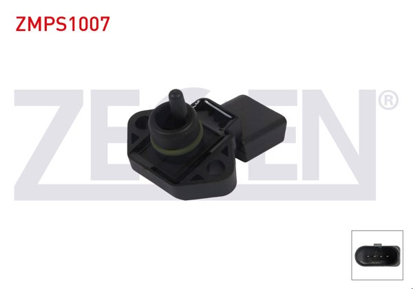 ZEGEN ZMPS1007 | Map Sensörü Volkswagen Caddy II (9K9) 1.4 2000-2004 / Polo III (6N1) 1.4 1995-1999 / Golf III (1H1) 1.4 1991-1999 / Seat Cordoba (6K1) 1.4 1997-1999 / Ibiza II (6K1) 1.4 1997-1999