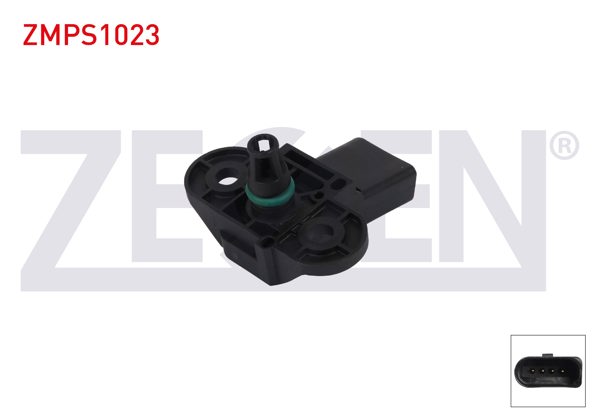 ZEGEN ZMPS1023 | Map Sensörü VW Golf 1.6-2.0 04-08 / Golf 1.6 08-12 / Jetta 1.6 05-10 / Passat 1.6 05-10 / Polo 1.4 99-01 / Polo 1.2 01-07 / Caddy 1.6 04-15 / Leon 1.4 16V 99-06