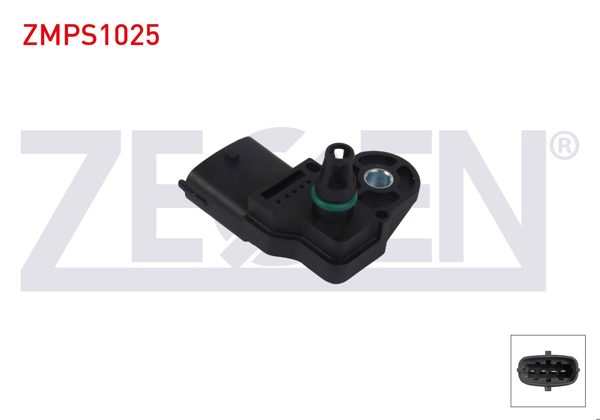ZEGEN ZMPS1025 | Map Sensörü Fiat 1.3 Mjt Egea 15-/ Linea 07-/ Doblo 05-/ Nemo-Bipper 1.3 HDI 10-/ Focus III 1.5 Ecoboost 11-15 / Astra H-J 1.3 CDTI 2004-2015 / Clio IV 0.9 TCE 12-/ Megane III 1.2 TCE 08-15