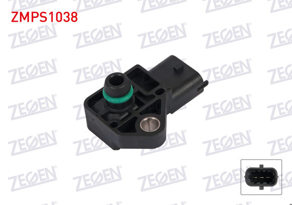 ZEGEN ZMPS1038 | Map Sensörü Opel Astra G 1.7 CDTI 2003-2005 / Astra H 1.7 CDTI 2004-2010 / Corsa C 1.7 CDTI 2003-2009 / Combo C 1.7 CDTI 2004-2011