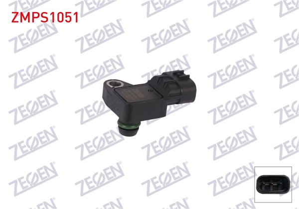 ZEGEN ZMPS1051 | Map Sensörü Opel Agila B 1.0-1.2 2008-2011 / Suzuki Splash 1.0-1.2 2008-/ Sx4 (Gy) 1.6 2006-2013-/ Vitara (Ly) 1.6 2015 -