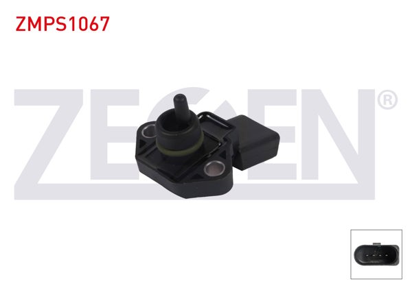 ZEGEN ZMPS1067 | Map Sensörü Audi A3, A4, A6 1.8 T-1.9 TDI 1996-/ Skoda Octavia 1.8 T-1.9 TDI 1997-2010 / Superb 1.9 TDI 2002-2005 / VW Bora 1.9 TDI 1998-2005 / Caddy 1.9 TDI 1996-2004 / Golf IV 1.9 TDI 1999-2006