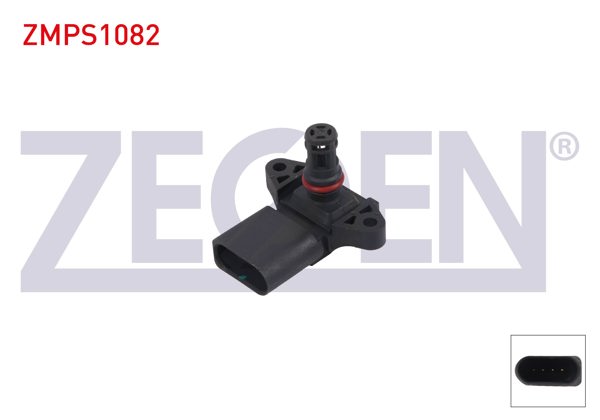 ZEGEN ZMPS1082 | Map Sensörü Volkswagen Polo (9N_) 1.2 2001-2012 / Audi A4 (8E2) 2.0 TFSI 2000-2004 / Seat Ibiza (6L1) 1.2 2007-2008 / Skoda Fabia (6Y2) 1.4 1999-2003 / Octavia (1U2) 1.4 1999-2003