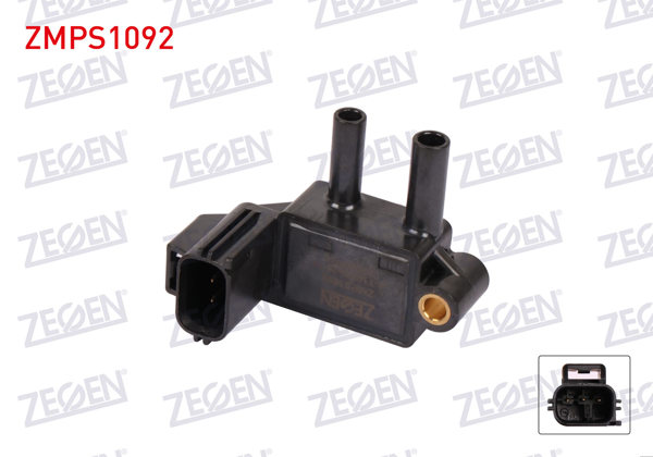 ZEGEN ZMPS1092 | Map Sensörü Ford Focus II 1.6 TDCI 2005-2012 / C-Max 1.6 TDCI 2007-2010 / Mondeo IV 2.0 TDCI 2007-2014 / Kuga 2.0 TDCI 2010-2012
