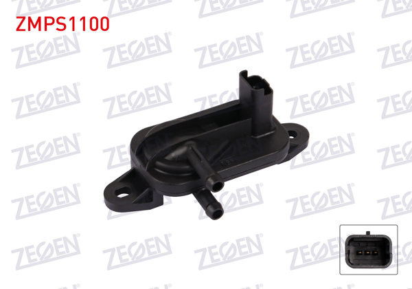 ZEGEN ZMPS1100 | Map Sensörü Fiat Scudo 2.0 Mjt 2007-/ Mini Cooper (R56) D 2006-2010 / Peugeot 206 1.6 HDI 2005-2007
