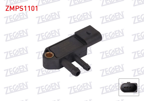 ZEGEN ZMPS1101 | Map Sensörü VW Jetta III (1K2) 1.9 TDI 2005-2010 / Passat (3C2) 2.0 TDI 2005-2010 / Touareg (7P5) 3.0 V6 TDI 2010-2018 / Seat Leon (1P1) 1.9 TDI 2005-2010 / Audi A4 2.0 TDI 07-15 / Q7 3.0 TDI Quattro 11-15