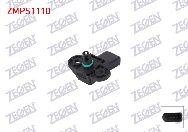 ZEGEN ZMPS1110 | Map Sensörü Volkswagen Golf VI 2008-/ Jetta IV 2011-/ Passat 2005-/ Polo 2009-/ Transporter / Audi A1, A3, A4, A5, A6 / Skoda Octavia / Fabia / Yeti / Rapid