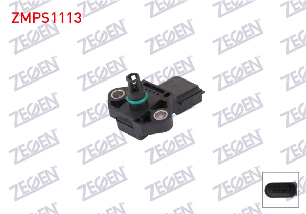 ZEGEN ZMPS1113 | Map Sensörü Audi A4 2008-2015 / A5 2008-2011 / Seat Exeo 2009-2014