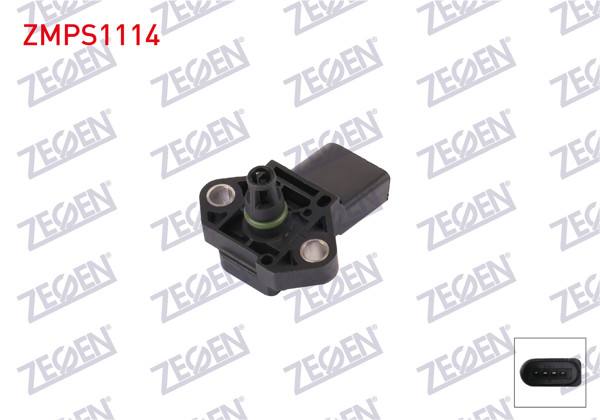 ZEGEN ZMPS1114 | Map Sensörü Porsche Panamera 3.0 D / Audi A6 / A7 3.0 TDI / Volkswagen Transporter / Crafter / Amarok 2.0 TDI / Skoda Fabia / Rapid 1.4 TDI / Seat Ibiza 1.4 TDI