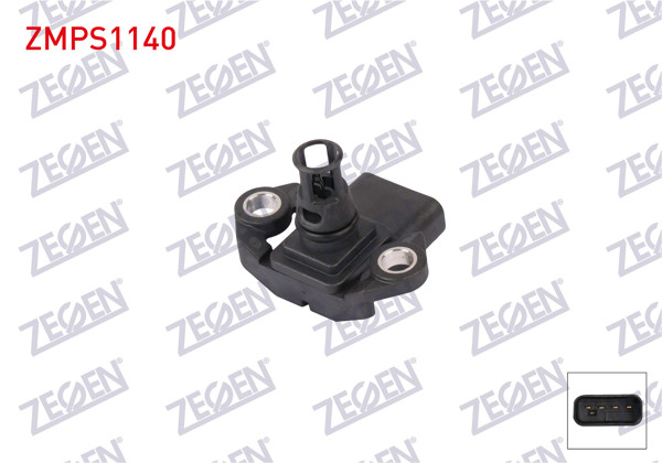 ZEGEN ZMPS1140 | Map Sensörü Peugeot 107 / Citroen C1 / Toyota Aygo 1.0 2005 -