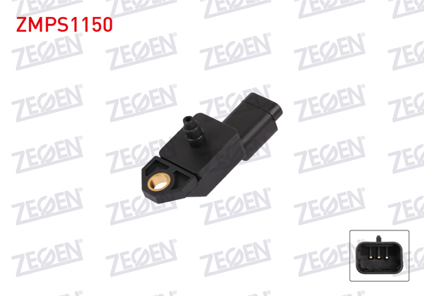 ZEGEN ZMPS1150 | Map Sensörü Citroen Berlingo / C3 Aircross / C3 / C4 / C5 Aircross / Ds3 / Ds7 / Peugeot 208 / 308 / 408 / 508 / 2008 / 5008 / Partner / Rifter / Opel Corsa / Combo / Mokka / Crossland / Grandland