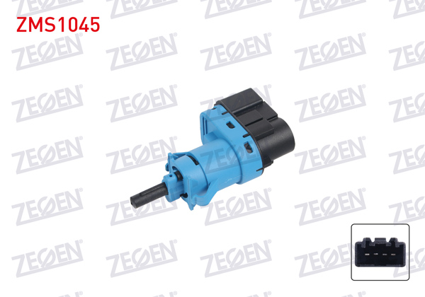 ZEGEN ZMS1045 | Fren Müşürü Ford Focus III-IV-C-Max 2010-/ Connect 2015-/ Fiesta 2017-/ Transit V363-Tourneo Custom V362-Kuga 2012-/ Mondeo IV-V 2010-/ Ranger 2015 -