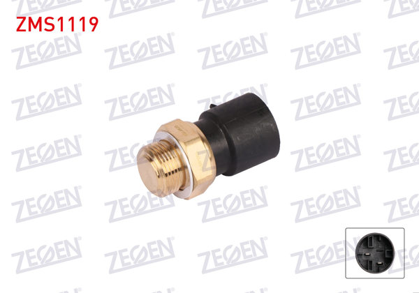 ZEGEN ZMS1119 | Fan Müşürü Opel Vectra A 1988-1995 / Astra F-G 1991-2005