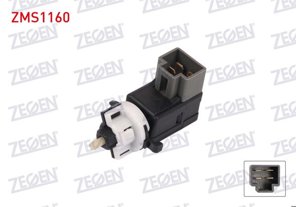 ZEGEN ZMS1160 | Fren Müşürü 4 Pin Hyundai Elantra 2011-2015 / i30 2011-2017 / I40 2011-/ Santa Fe 2012-/ Kia Ceed 2012-/ Picanto 2011-/ Rio III 2011-2014 / Sorento II 2009-2015
