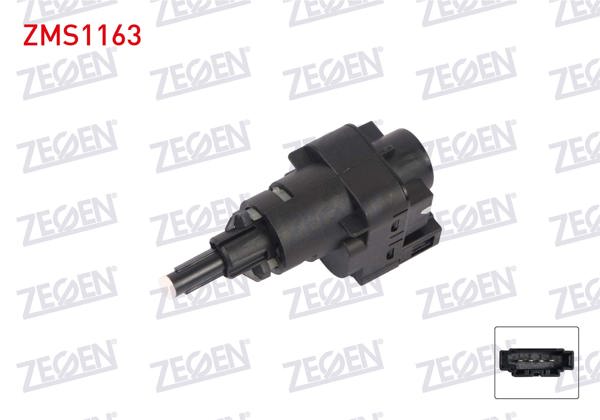 ZEGEN ZMS1163 | Fren Müşürü 4 Pin VW Golf VI 2008-2013 / Passat 1996-2000 / Caddy III 2004-2015 / Audi A3 2003-2012 / Q7 2006-2015 / Seat Altea 2004-/ Leon 2005-2012 / Skoda Octavia 2004-2012 / Superb 2002-2010