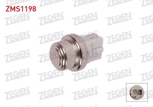 ZEGEN ZMS1198 | Fan Müşürü (120 C) Volkswagen Golf III 1992-1997 / Audi A3 1996-2003 / Seat Cordoba 2005-2009