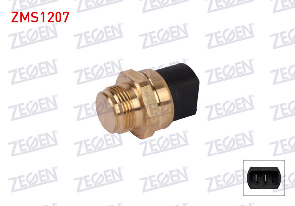 ZEGEN ZMS1207 | Fan Müşürü (95-85 C) Volkswagen Golf III 1.6 1994-1999 / Seat Ibiza II 1993-2002 / Skoda Felicia 1995-1998