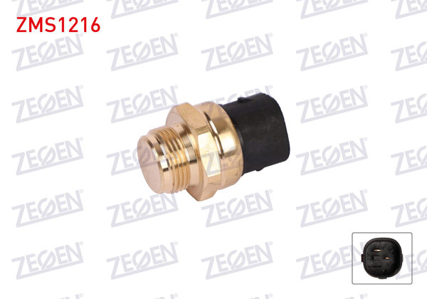ZEGEN ZMS1216 | Fan Müşürü (95-90 C) Volkswagen Polo 2005-2009 / Audi A3 1996-2003 / Seat Leon 1999-2006