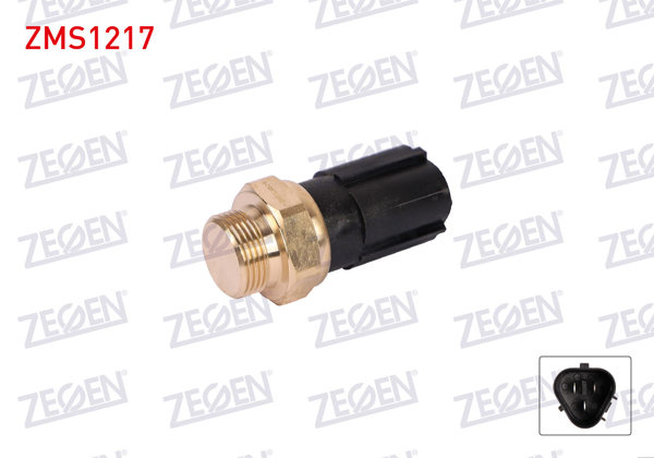 ZEGEN ZMS1217 | Fan Müşürü (97-87 C / 102-97 C) Volkswagen Golf IV 1997-2004 / Audi A3 1996-2003 / Skoda Fabia 1999-2008