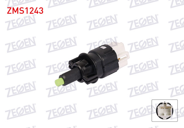 ZEGEN ZMS1243 | Fren Müşürü Isuzu D-Max 2007-2012