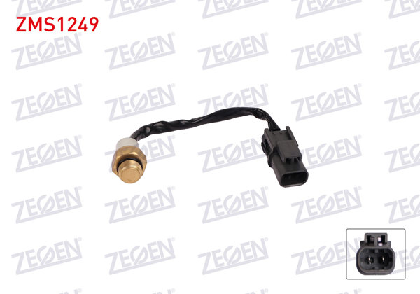 ZEGEN ZMS1249 | Fan Müşürü (87-82 C) Nissan Sunny III 1990-1995 / Primera 1990-1998