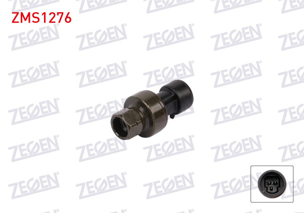 ZEGEN ZMS1276 | Klima Basınç Müşürü Renault Clio III 1.5 DCI 2007-2012 / Renault Clio IV 1.2 2012-/ Dacia Duster 1.6 2012-/ Nissan Qashqai 1.5 DCI 2010-2013