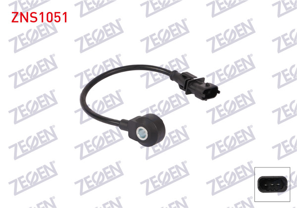 ZEGEN ZNS1051 | Vuruntu Sensörü Toyota Corolla 1.4 2000-2007