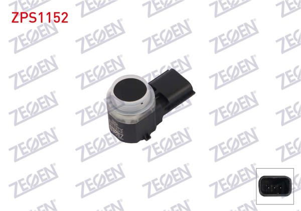 ZEGEN ZPS1152 | Park Sensörü Arka Renault Megane III Coupe 2014-/ Megane III Hatchback 2013-/ Megane III Grandtour 2013 -