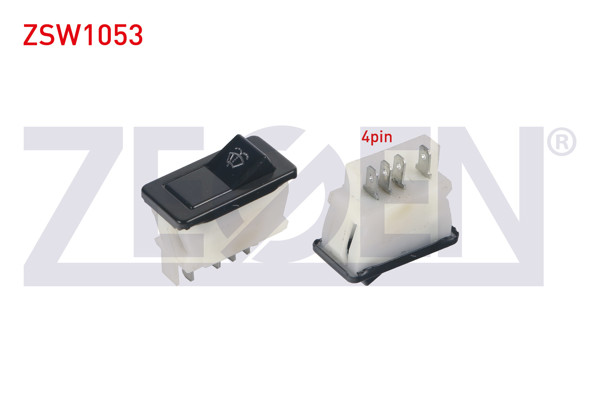 ZEGEN ZSW1053 | Silecek Anahtarı 4 Pin Renault 12 1971-2000
