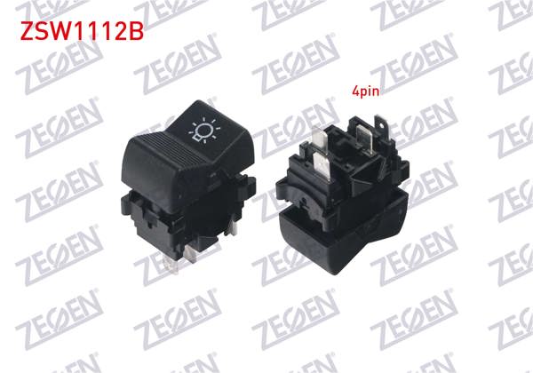 ZEGEN ZSW1112B | Far Anahtarı 4 Pin Fiat Dogan / Kartal / Sahın 1993-2002