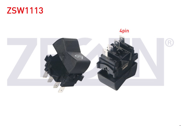 ZEGEN ZSW1113 | Arka Silecek Anahtarı 4 Pin Fiat Kartal 1993-2002