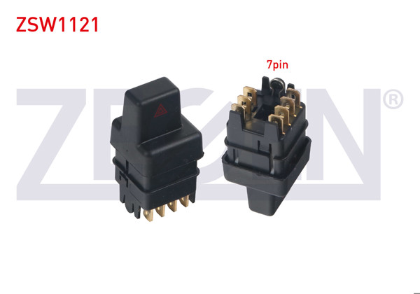 ZEGEN ZSW1121 | Flaşör Anahtarı 7 Pin Fiat Uno 70 1994-2000