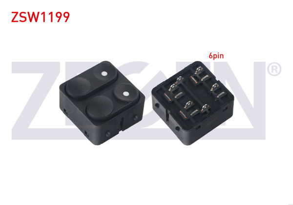 ZEGEN ZSW1199 | Cam Açma Anahtarı Çiftli 6 Pin Opel Astra F 1991-1998 / Universal