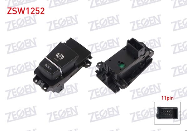 ZEGEN ZSW1252 | El Fren Anahtarı 11 Pin BMW 5 Serisi (F10) 2010-2016 / 6 Serisi (F13) 2011-2017 / X3 (F25) 2011-2017 / X4 (F26) 2014-2018