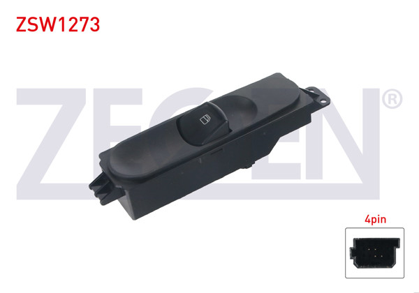 ZEGEN ZSW1273 | Cam Açma Anahtarı Tekli 4 Pin Mercedes Vito-Viano 2003-2014