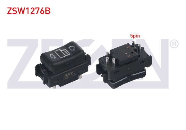 ZEGEN ZSW1276B | Cam Açma Anahtarı Tekli 5 Pin Mercedes E Serisi (W124)-S Serisi (W126) 1981-1995