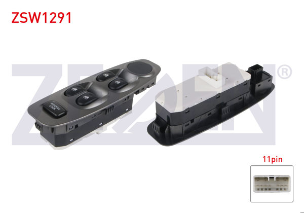ZEGEN ZSW1291 | Cam Açma Anahtar Grup 11 Pin Hyundai Accent 2000-2003