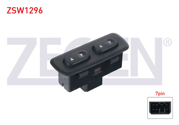ZEGEN ZSW1296 | Cam Açma Anahtarı İkili 7 Pin Hyundai Accent I 1994-2000